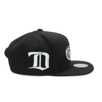 Detroit Red Wings šilterica ravnog oboda Evergreen Black White Snapback