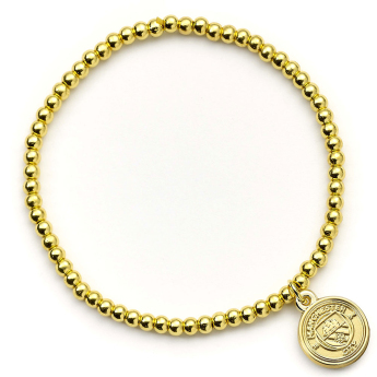 Manchester City narukvica Gold Finish Bead