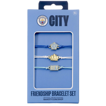 Manchester City set od 3 narukvice Friendship