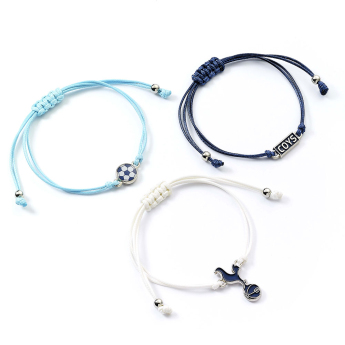 Tottenham Hotspur set od 3 narukvice Friendship