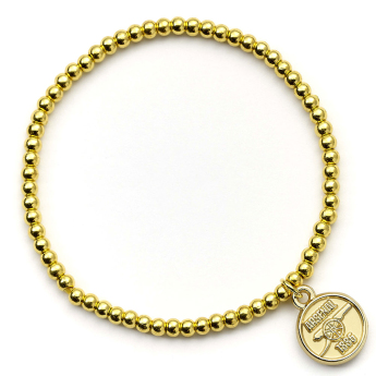 FC Arsenal narukvica Gold Finish Bead