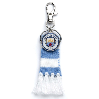 Manchester City privjesak za torbu Blue Bar Scarf