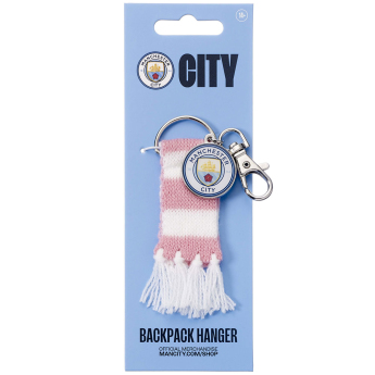Manchester City privjesak za torbu Pink Bar Scarf
