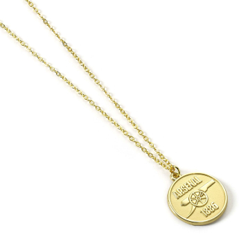 FC Arsenal privjesak za lančić Gold Finish Crest Necklace