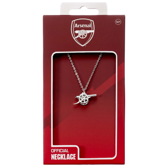 FC Arsenal privjesak za lančić Silver Finish Cannon Necklace