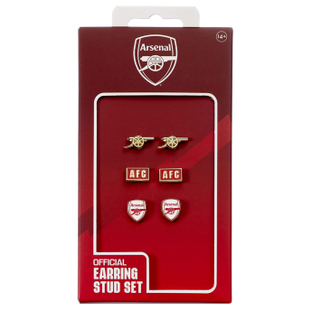 FC Arsenal set naušnica three unique designs