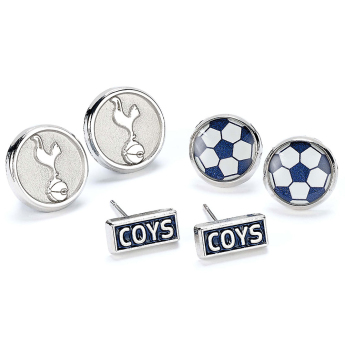 Tottenham Hotspur set naušnica three unique designs