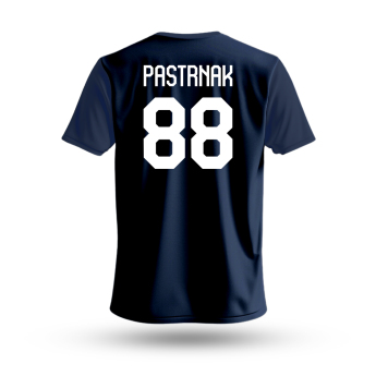Hokejaške reprezentacije dječja majica Czech Republic David Pastrňák #88 National Emblem 2025 navy