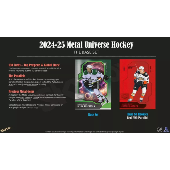 NHL boxovi NHL hokejske karte 2024-25 Upper Deck Skybox Metal Universe Hobby Box