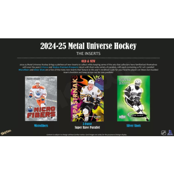 NHL boxovi NHL hokejske karte 2024-25 Upper Deck Skybox Metal Universe Hobby Box