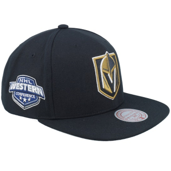 Vegas Golden Knights šilterica ravnog oboda Conference Patch Snapback