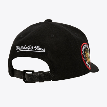 Chicago Blackhawks šilterica ravnog oboda Kicking Wool Pro Strapback