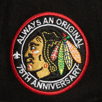 Chicago Blackhawks šilterica ravnog oboda Kicking Wool Pro Strapback