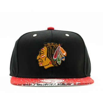 Chicago Blackhawks šilterica ravnog oboda Splatters Snapback