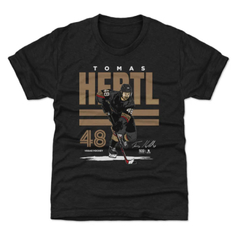 Vegas Golden Knights dječja majica Tomáš Hertl #48 Poster WHT 500 Level