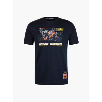 Red Bull KTM dječja majica #33 Brad Binder Velocity Spirit navy 2025