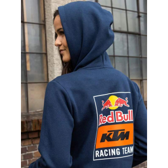 Red Bull KTM ženska majica s kapuljačom small logo navy 2025