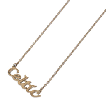 FC Celtic privjesak za lančić Gold Plated Name Dropper Necklace