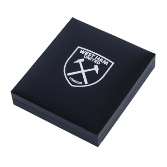 West Ham United privjesak za lančić Gold Plated Heart Necklace
