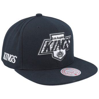 Los Angeles Kings šilterica ravnog oboda Evergreen Black White Snapback Vntg