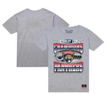 Florida Panthers muška majica 2025 Stanley Cup Champions Victory Arch Heather Gray