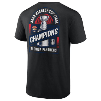 Florida Panthers muška majica 2025 Stanley Cup Champions Shine black