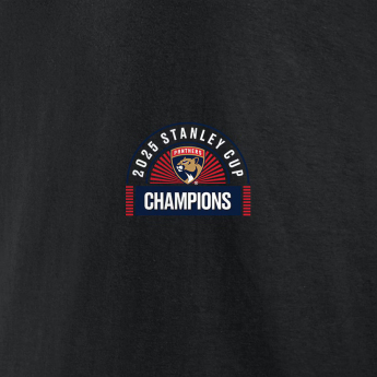 Florida Panthers muška majica 2025 Stanley Cup Champions Shine black
