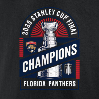 Florida Panthers muška majica 2025 Stanley Cup Champions Shine black