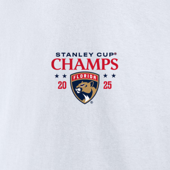 Florida Panthers muška majica 2025 Stanley Cup Champions Jersey Roster white