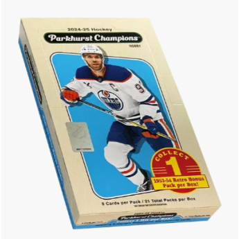 NHL boxovi NHL hokejske karte 2024-25 Upper Deck Parkhurst Champions Hockey Hobby box
