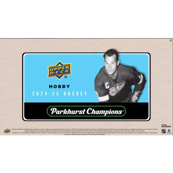 NHL boxovi NHL hokejske karte 2024-25 Upper Deck Parkhurst Champions Hockey Hobby box