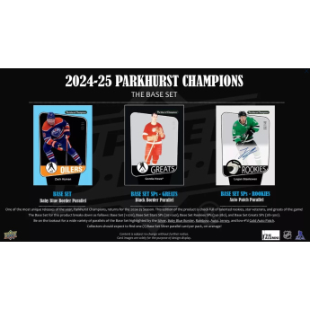 NHL boxovi NHL hokejske karte 2024-25 Upper Deck Parkhurst Champions Hockey Hobby box