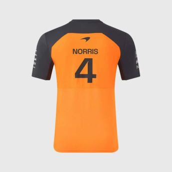 Mclaren Honda muška majica Lando Norris official Teamline Replica orange F1 Team 2025