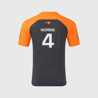 Mclaren Honda muška majica Lando Norris official Teamline Replica grey F1 Team 2025