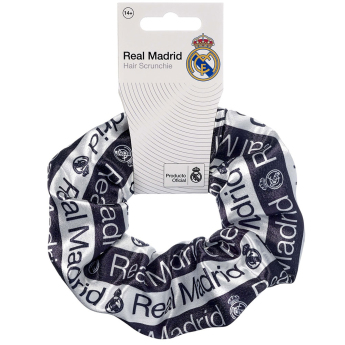 Real Madrid gumica za kosu Text Hair Scrunchie