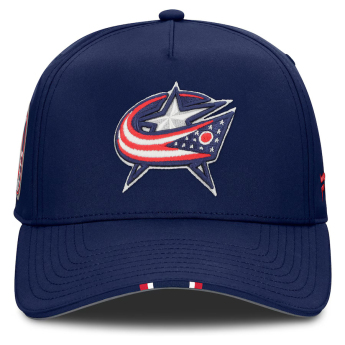 Columbus Blue Jackets kapa za bejzbol 2025 Draft Authentic Pro Structured Adjustable