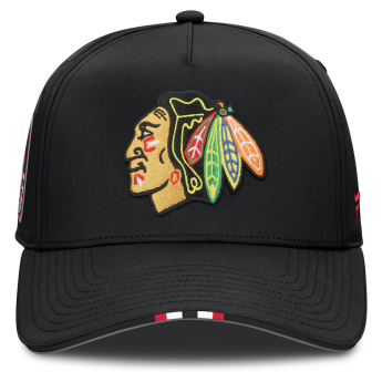Chicago Blackhawks kapa za bejzbol 2025 Draft Authentic Pro Structured Adjustable