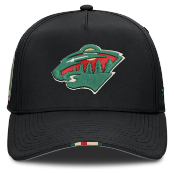 Minnesota Wild kapa za bejzbol 2025 Draft Authentic Pro Structured Adjustable