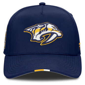 Nashville Predators kapa za bejzbol 2025 Draft Authentic Pro Structured Adjustable
