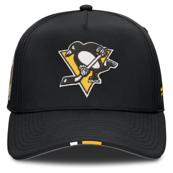 Pittsburgh Penguins kapa za bejzbol 2025 Draft Authentic Pro Structured Adjustable