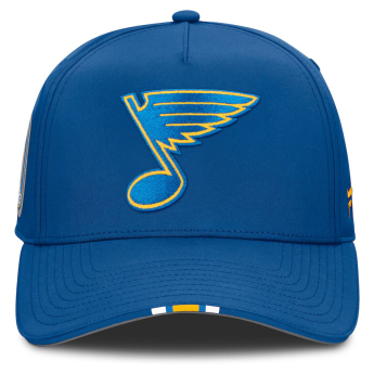 St. Louis Blues kapa za bejzbol 2025 Draft Authentic Pro Structured Adjustable