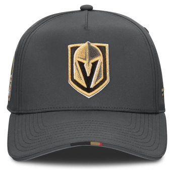 Vegas Golden Knights kapa za bejzbol 2025 Draft Authentic Pro Structured Adjustable