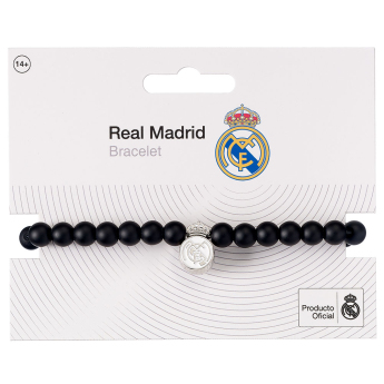 Real Madrid narukvica Black Bead Bracelet