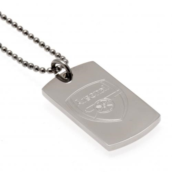 FC Arsenal ogrlica s identifikacijskom pločicom za psa DT engraved