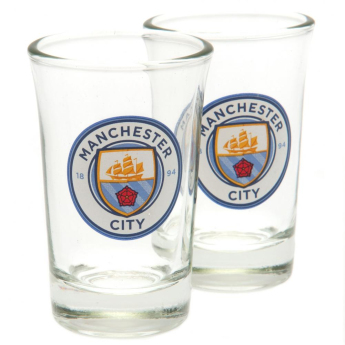 Manchester City čašica za rakiju 2pack logo
