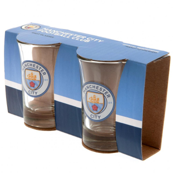 Manchester City čašica za rakiju 2pack logo