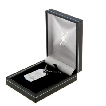 FC Liverpool ogrlica s identifikacijskom pločicom za psa DT engraved