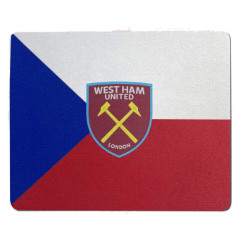 West Ham United podloga za miš Czech flag
