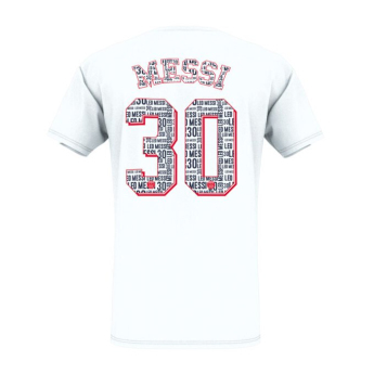 Lionel Messi dječja majica eiffel messi white