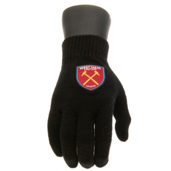West Ham United dječje rukavice black